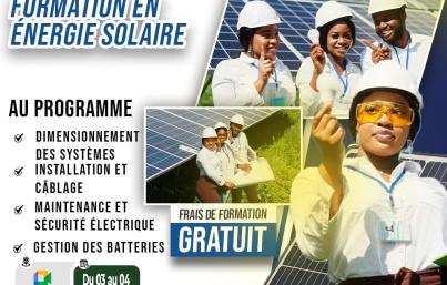 Training program in Solar Energy System.